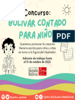 Concurso Bolívar Contado para Niños