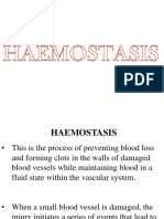 PHS 221 Haemostasis