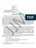 Edu 201 Module 4 Print - Curriculum and Values