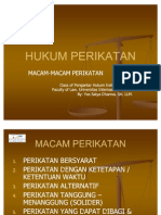 HUKUM PERIKATAN