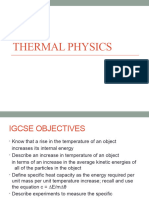 Thermal Physics Heat Capacity and Specific Heat Capacity