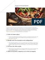 Top 10 Des Conseils Pour Ouvrir Une Pizzeria