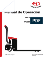 (Spanish) RPL201H Operation Manual