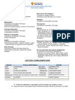 8° Lista de Utiles 2024