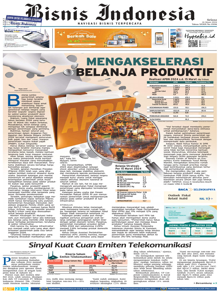 BISNIS 26 Mar 2024 | PDF