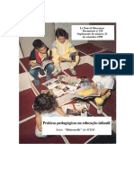 Práticas Pedagógicas Na Educação Infantil: Le Nouvel Educateur Documents N°218 Suplemento Do Número 21 de Setembro 1990