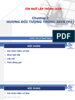 Chương 2. Hướng đối tượng trong Java (P1)