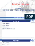 Chương 2. Hướng đối tượng trong Java (P2)