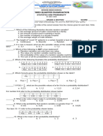 Q3 Periodical Examination - Statistics - Revised