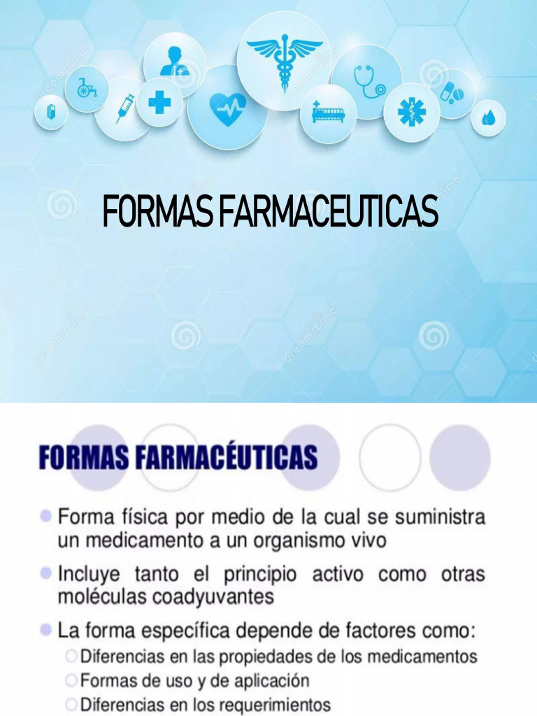 Formas Farmaceuticas | PDF