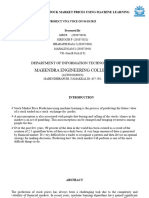 Prediction of Stock Market Prices Using Machine Learning-1