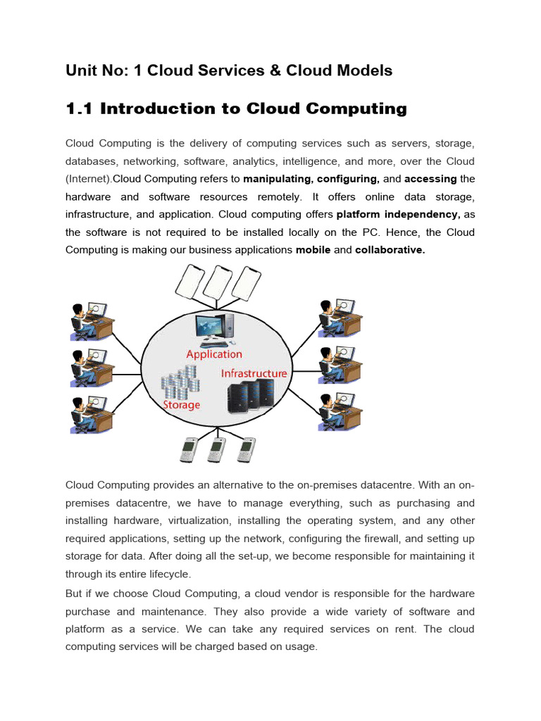 Overview Of Cloud Services Models Pdf Cloud Computing Software