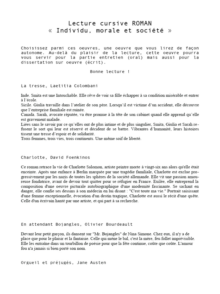 Lecture Cursive Roman | PDF | La Dame aux camélias