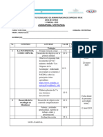 Lista de Cotejo Sociologia - 2023