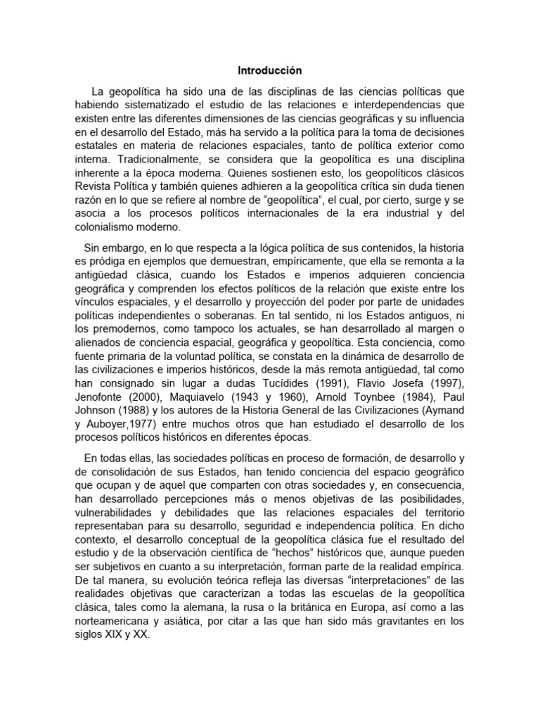 Geopolítica y Crisis en América Latina | PDF | Geopolítica | China