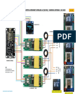 Schematic - Phase AC Meter - PZEM004T - ESP8266 - Blynk