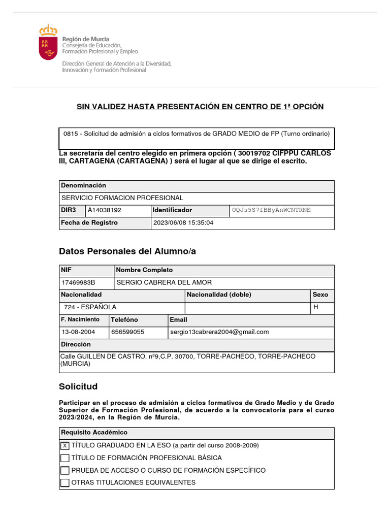 Justificante F0815c.ce OQJs5S7fBByAnWCNTRNE | PDF | Desarrollo ...