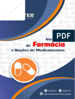 Apostila - Atendente de Farmácia e Noçoês de Medicamentos - Master - CP