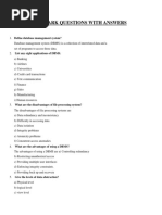 DBMS 2marks