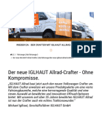 Der Neue IGLHAUT Allrad Crafter