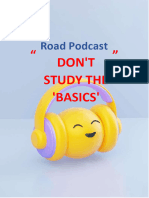 Don't Study The 'Basics'