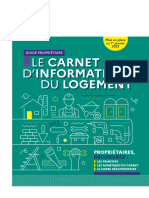 Guide Proprietaire Carnet D Information Du Logement