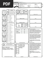 Fillable D&D 5E Character Sheet 2024 | PDF | Role Playing Games ...