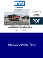 Aula 4-18-03-2024-Mercado Monetário, Inflação e Desemprego