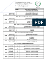 Cronograma Farmacologia P7 - 2024-1