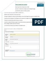 Instrucciones para Realizar La Evaluación II