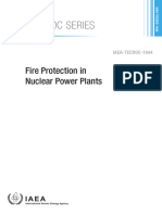 (IAEA TECDOC Series) IAEA - Fire Protection in Nuclear Power Plants-IAEA (2021)