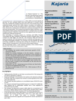 Equity Research Report - Kajaria Ceramics Ltd. - 38