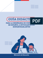 6.5 Guía Didáctica para La Ensenanza de Contenidos en Espanol A Estudiantes No Hispanohablantes