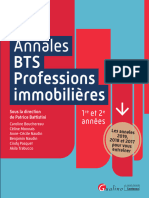 Annales BTS Professions Immobilieres
