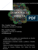Presentación Sobre: Democracia Directa