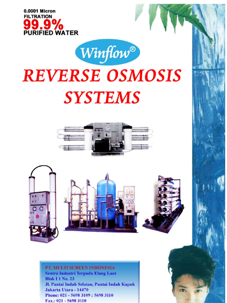 Sistem RO Winflow untuk Air Murni | PDF | Teknologi & Rekayasa