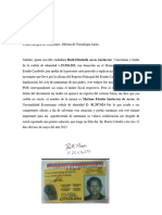 Carta Explicativa Registro