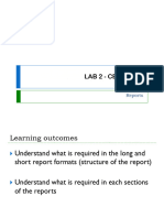 Guideline To Report Writing