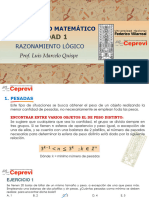 Rm. Unidad 1 - Ceprevi Virtual - Razonamiento Lógico 1