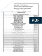 Aprovados Na 1 Fase - Provas Realizadas em 2024