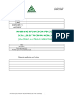 Octubre 2022 Modelo - Informe - Inspeccion - Taller - Estructuras - Metalicas