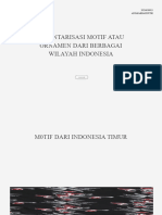 913 (Inventarisasi Motif Atau Ornamen Dari Berbagai Wilayah Indonesia)