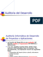 Auditoria Desarrollo