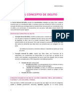 Tema 3. El Concepto de Delito