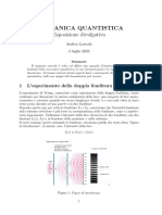 Meccanica Quantistica Esposizione Divulgativa