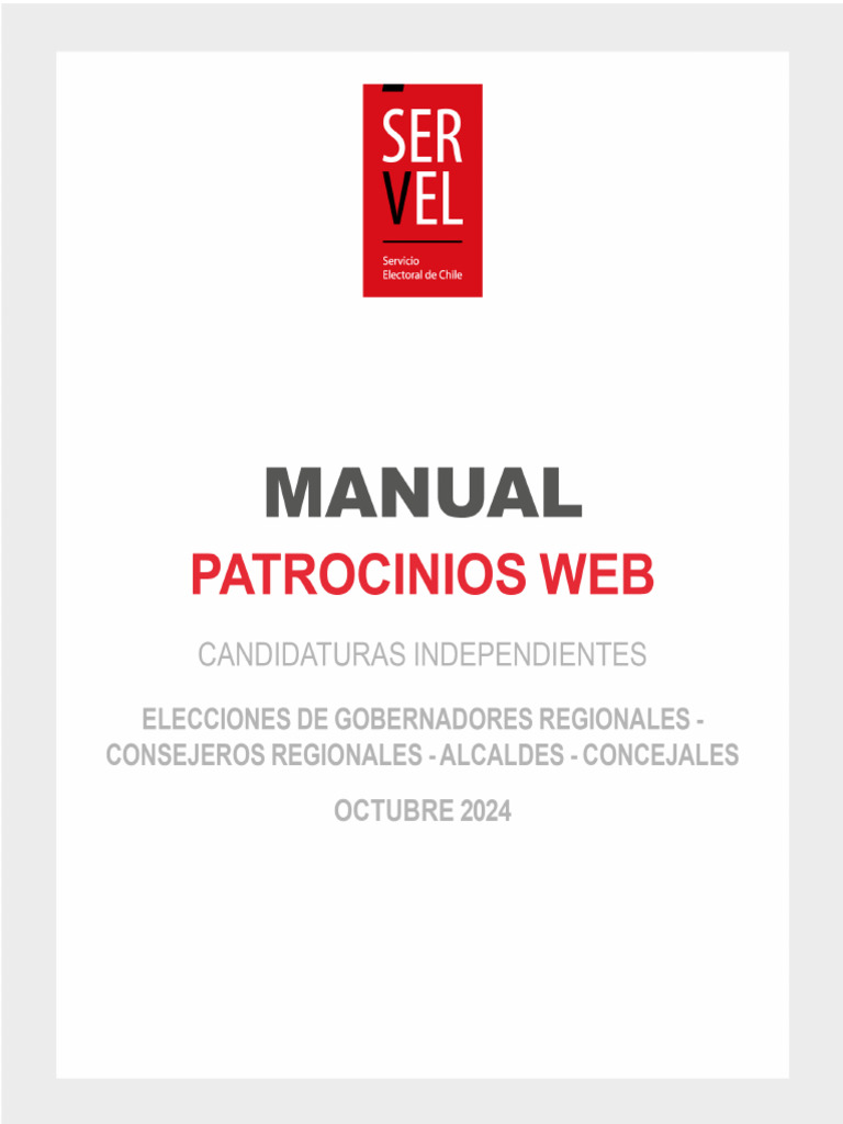 Guía de Patrocinios para Candidatos | PDF | Red mundial | Internet y web