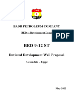 BED 9-12 ST Well Proposal