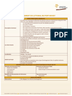 Fiches Projets Ministère Du Tourisme Amenagement Du Littoral de Port-Bouet Fr1