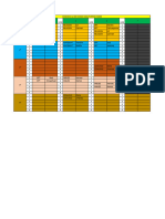 Horario 14 Marzo 2024 Tarde