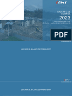Balance de Vivienda y Entorno Urbano 2023 2